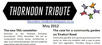 TRA’s newsletter delivered this weekend