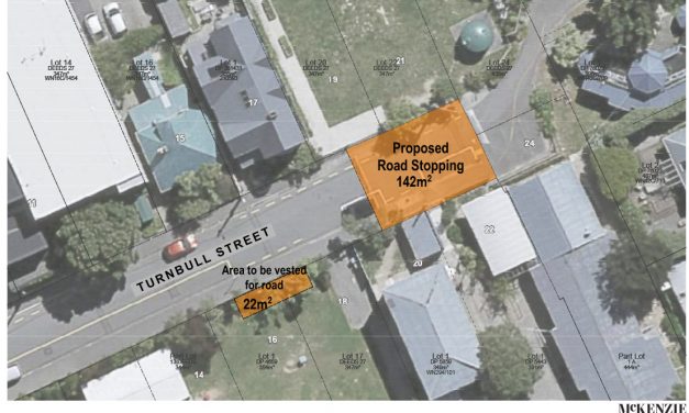 Road stopping proposal 19-24 Turnbull Street, Thorndon