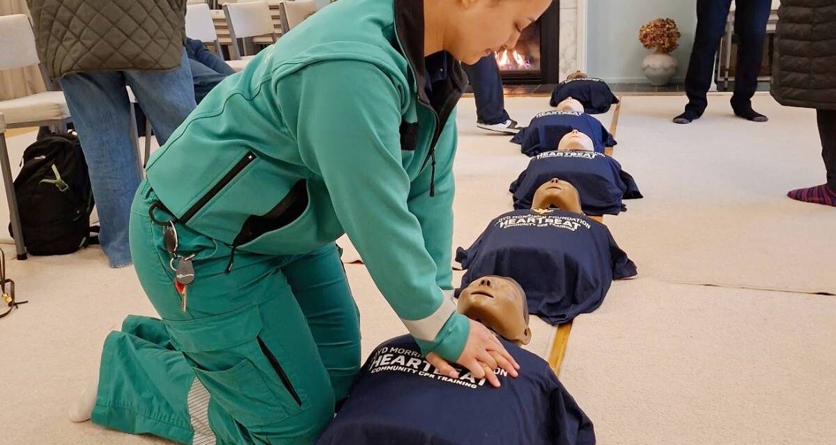 Another successful AED/CPR training evening