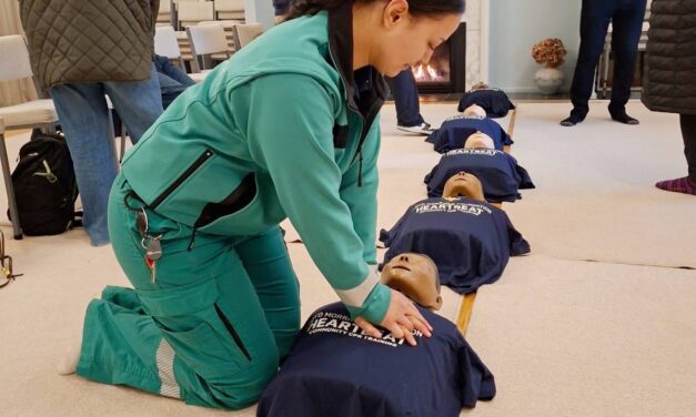 Another successful AED/CPR training evening